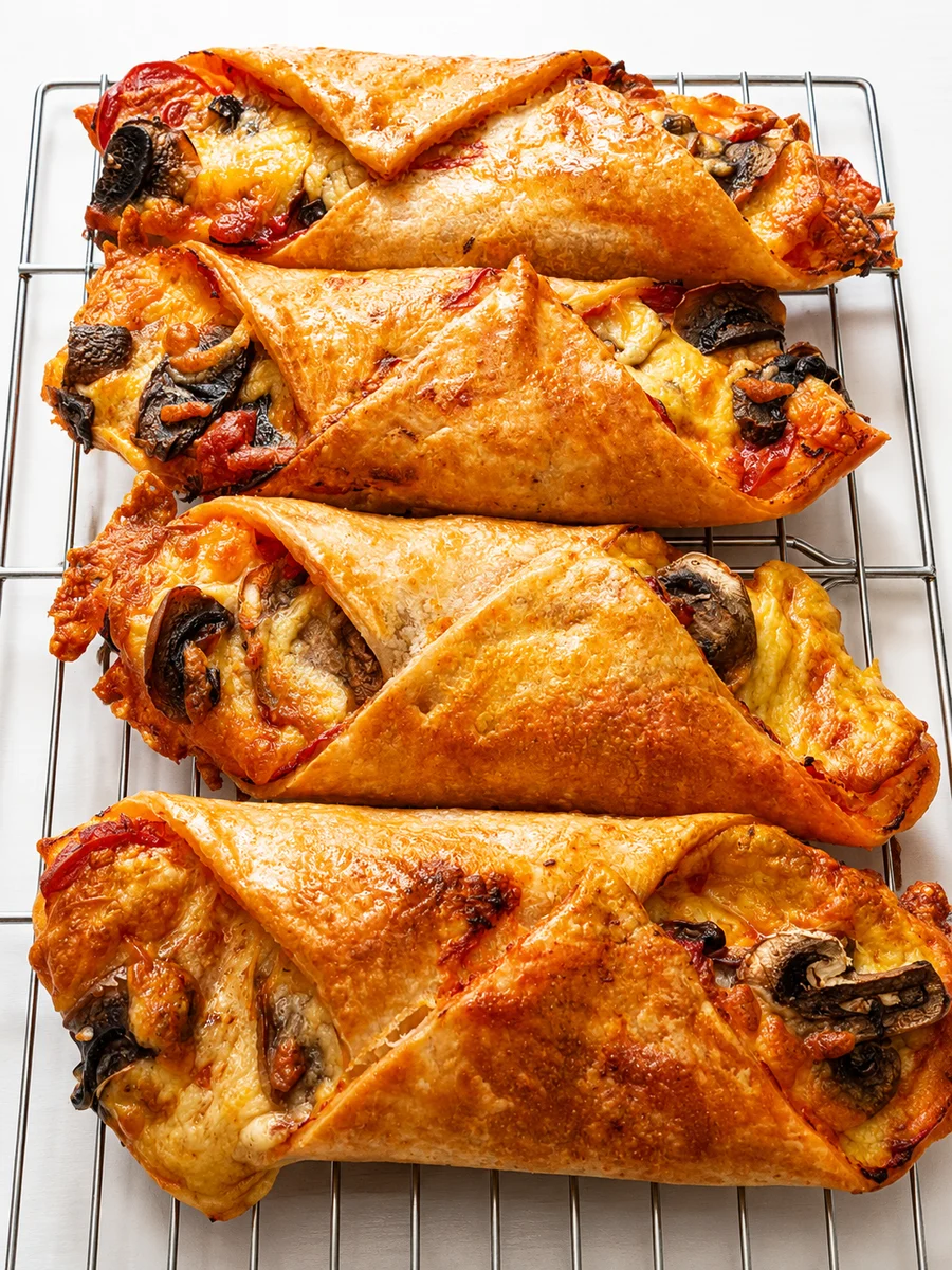 Freshly baked savoury pastries at Clair's